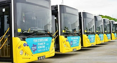 İstanbul'da İETT'nin yeni otobüsleri sefere başladı