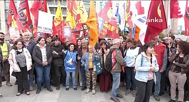 İstanbul Emek, Barış ve Demokrasi Güçleri Çağlayan Adliyesi önünde: "Hepimiz oradaydık. Taksim mücadelesi meşrudur, taksim yasaklanamaz"