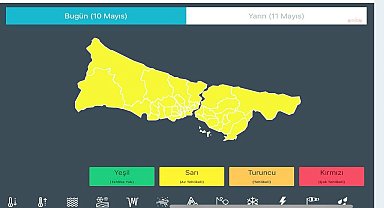 İstanbul Valiliği'nden kuvvetli yağış uyarısı
