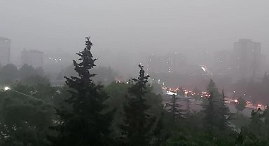 İstanbul ve çevresinde gök gürültülü yağış etkili oluyor