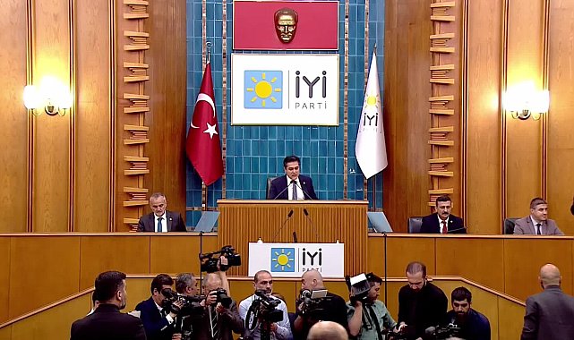 İYİ Parti grup toplantısı... (2) Dervişoğlu'ndan