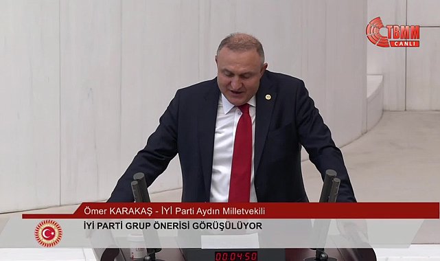 İYİ Parti 'kamuda israfın araştırılmasını' istedi... İYİ Parti'li karakaş: "Bu paket kamudaki israfın itirafıdır"