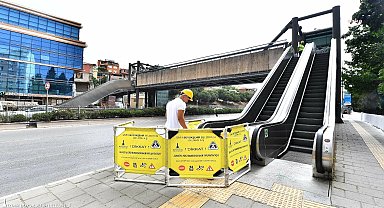 İzmir Büyükşehir Belediyesi, asansör ve yürüyen merdivenlerin bakımı için özel ekip kurdu