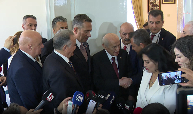 Özgür Özel, Devlet Bahçeli görüşmesi sona erdi