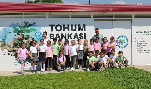 Karadeniz Ereğli Belediyesi Sera Tesisleri, ilkokul öğrencilerini ağırladı