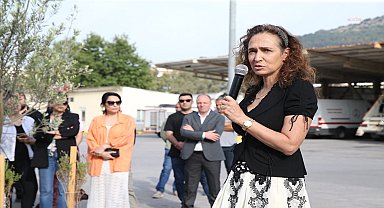 Karşıyaka Belediye Başkanı Ünsal, işçilerle buluştu