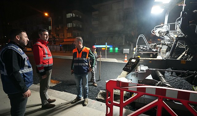 Kartal Belediye Başkanı Yüksel’den gece mesaisi