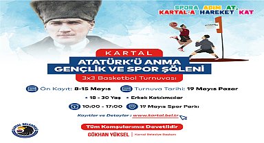 Kartal Belediyesi, 19 Mayıs'ı bir dizi etkinlikle kutlayacak