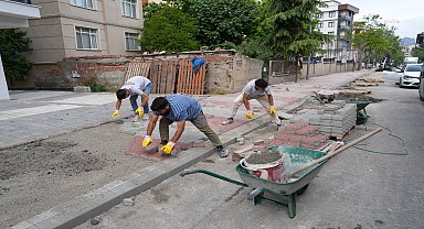 Kartal Belediyesi, caddeleri ve sokakları yeniliyor
