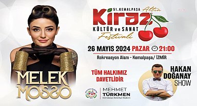 Kemalpaşa'da kiraz festivali coşkusu başlıyor