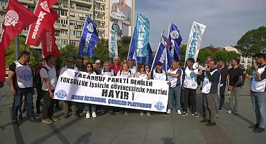 KESK: “Kamudan değil sarayın harcamalarından tasarruf edin”