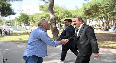 Konyaaltı Belediye Başkanı Kotan, Hayatpark'ta vatandaşlarla buluştu