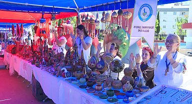 Konyaaltı'nda "üreten kadınlar kermesi" açıldı