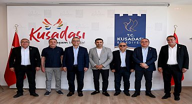 Kuşadası Belediye Başkanı Günel'e CHP Aydın milletvekillerinden ziyaret