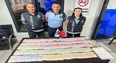 Kuşadası Belediyesi zabıtasından dilenci operasyonu