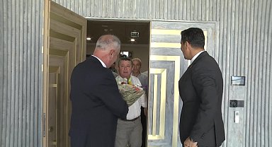 Manisa Büyükşehir Belediye Başkanı Zeyrek, Pazarcılar Odası’ndan misafirlerini ağırladı