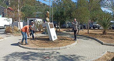Marmaris Belediyesi, Söğüt Piri Reis Parkı'nı yenileniyor