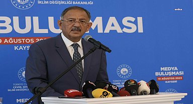 Mehmet Özhaseki: "Ülkemizde 2024 yılı nisan ayında son 53 yılın sıcaklık rekoru kırıldı"