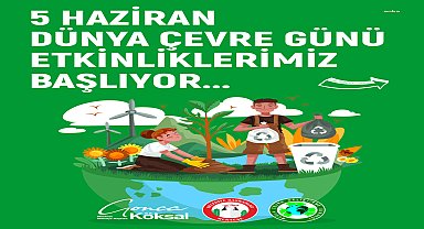 Menteşe Belediyesi'nin '5 Haziran Dünya Çevre Günü' kapsamında düzenlediği etkinlikler başlıyor