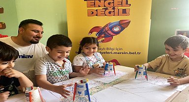 Mersin Belediyesi'nden çocuklara teknoloji atölyesi
