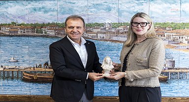 Mersin Büyükşehir Belediye Başkanı Seçer, İsveç İstanbul Başkonsolosunu ağırladı