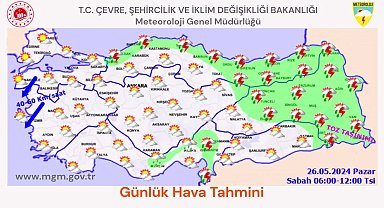 Meteoroloji'den kuvvetli yağış uyarısı