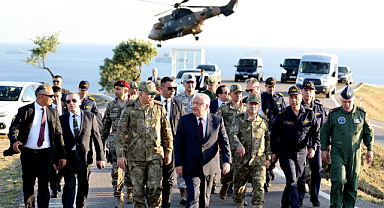 Milli Savunma Bakanı Yaşar Güler, EFES-2024 Tatbikatı'nı takip etti