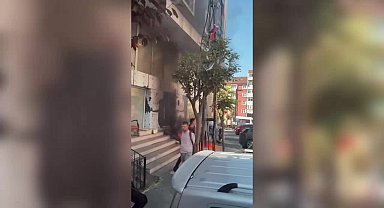 Müteahhit tahliye kararıyla gelince, aile binayı ateşe vermeye çalıştı