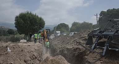 Ödemiş'te tarihi mahalleye modern altyapı