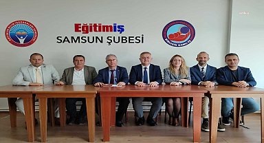 Onur Gündüz, yeniden Eğitim-İş Samsun Şube Başkanlığı’na seçildi