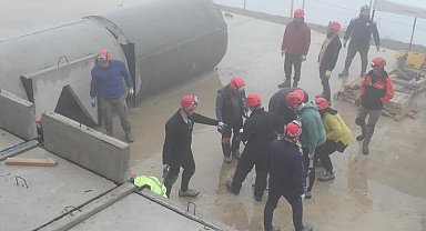Ortahisar Belediyesi Arama Kurtarma Ekibi, AFAD'dan eğitim alıyor