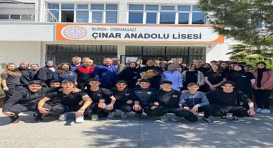 Osmangazi'de 'Dünya İklim Günü'nde öğrenciler bilgilendirildi