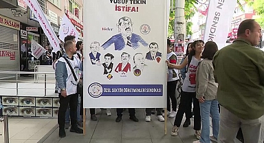 Özel sektörde çalışan öğretmenler seslerini duyurmak için Meclis'e yürüdü