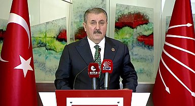 Özgür Özel-Mustafa Destici görüşmesi.... Destici: 