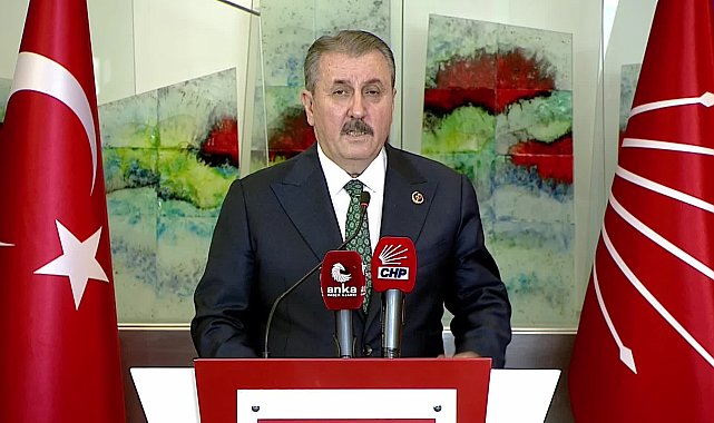 Özgür Özel-Mustafa Destici görüşmesi.... Destici: