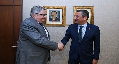 Özgür Özel, Rusya'nın Ankara Büyükelçisi Erkhov ile görüştü