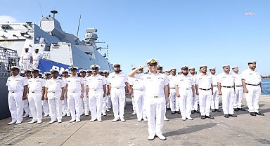 Pakistan Milgem projesinin ilk gemisi PNS BABUR, İstanbul Tersanesi'nden uğurlandı
