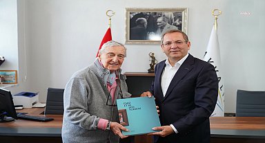 Rahmi Koç'tan Ayvalık Belediye Başkanı Ergin'e ziyaret