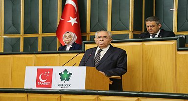 Saadet- Gelecek Partisi grup toplantısı... Davutoğlu Kobani Davası hakkında konuştu: