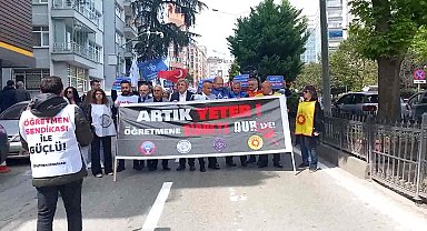 Samsun'da eğitimde şiddet protestosu