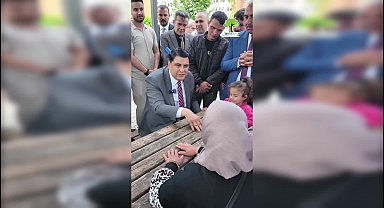 Şehitkamil Belediye Başkanı Yılmaz, Seyrantepe Mahallesi'ni ziyaret etti