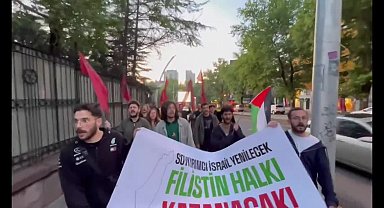 SOL Parti, İsrail Büyükelçiliği Konutu'na yürüdü: