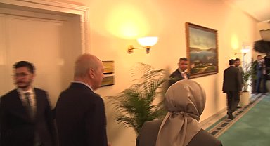 TBMM Başkanı Kurtulmuş, 'Yeni Anayasa' için Akp Grubu'nu ziyaret etti: Ekim ayından itibaren bu meselenin içeriğine ilişkin görüşmeler başlayabilir