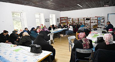 Tepebaşı'nda 'narçiçeği meyve veriyor' projesi tanıtıldı