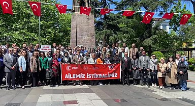 Trabzon'da 'uluslararası aile günü' yürüyüşü