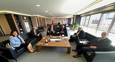 Ulaş Karasu başkanlığındaki CHP Heyeti, TÜRASAŞ'ı ziyaret etti