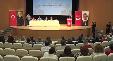 Vahap Seçer, CHP Yenişehir İlçe Örgütü Danışma Kurulu Toplantısı’na katıldı