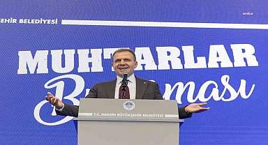 Vahap Seçer, Mersin'in batı ilçelerinde görev yapan muhtarlarla bir araya geldi