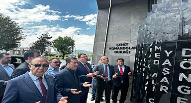 Yankı Bağcıoğlu, Kayseri’de ‘Şehit Komandolar Durağı’nı ziyaret etti: 
