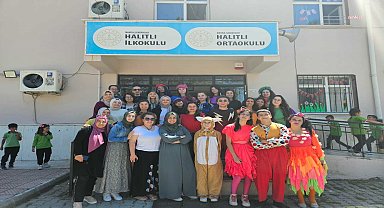 Yunusemre Kent Tiyatrosu, Halıtlı'da öğrencilerle buluştu
